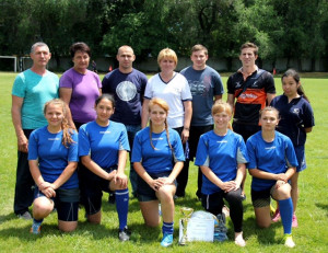 1 -ое место среди девушек 1999-2000 г.р. заняла команда Алматы
